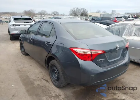 2018 Toyota Corolla Le из США, поврежденный, VIN 2T1BURHE4JC984956